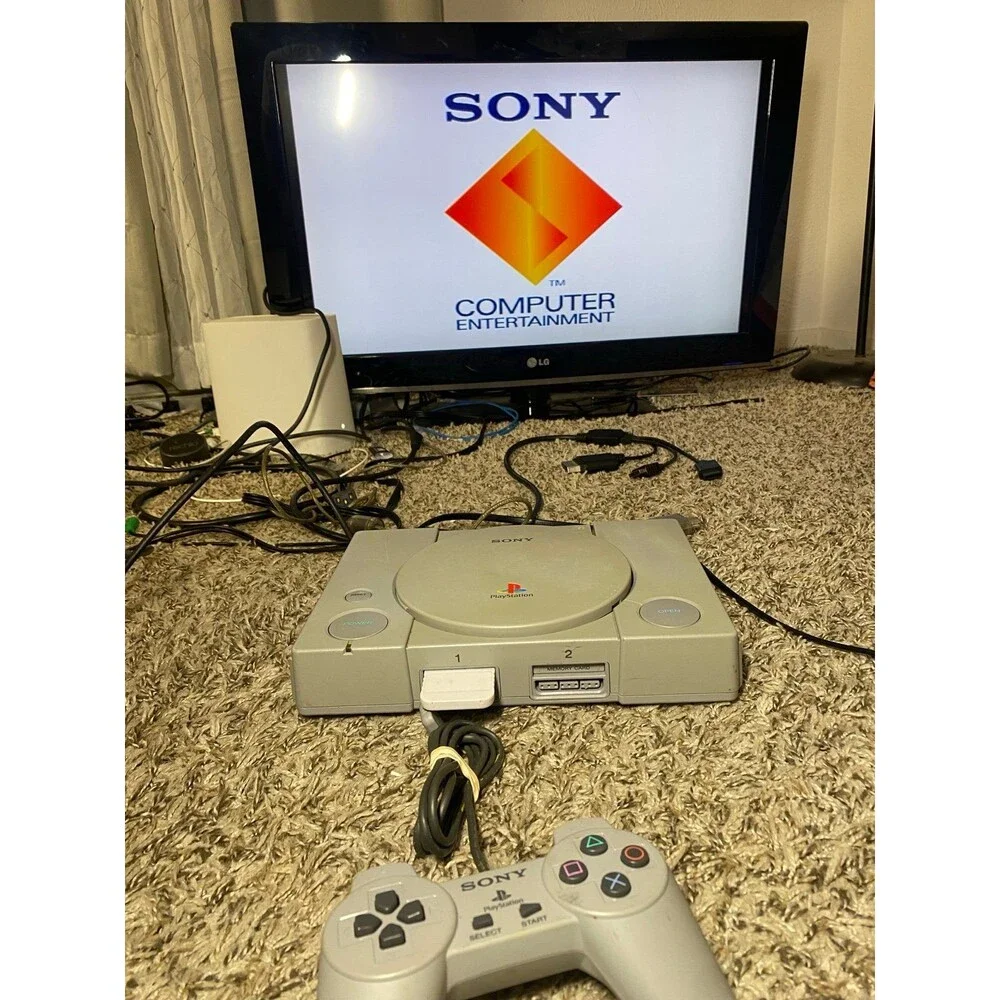 Sony PlayStation 1 PS1 Original Console System Bundle - Tested PS1 PSOne